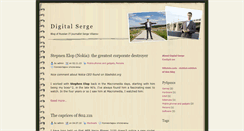 Desktop Screenshot of digitalserge.com