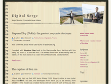 Tablet Screenshot of digitalserge.com